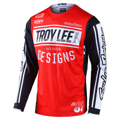 Troy Lee Designs GP Race 81 BMX Race Jersey-Red