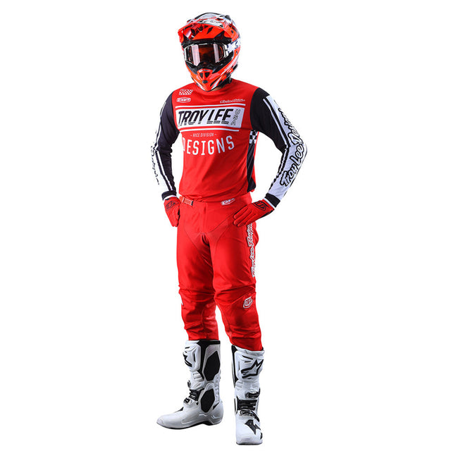 Troy Lee Designs GP Race 81 BMX Race Jersey-Red - 4