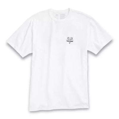 Vans X Courage Adams Off The Wall Classic T-Shirt-White