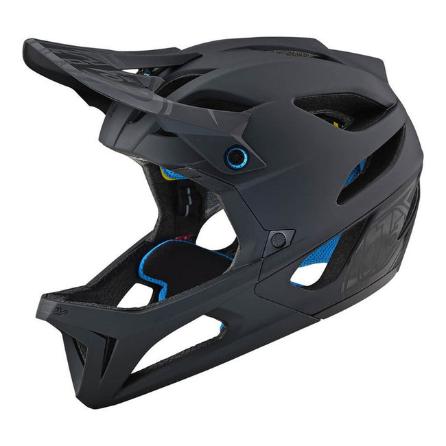 Troy Lee Designs 2019 Stage MIPS Stealth Helmet-Black - 1