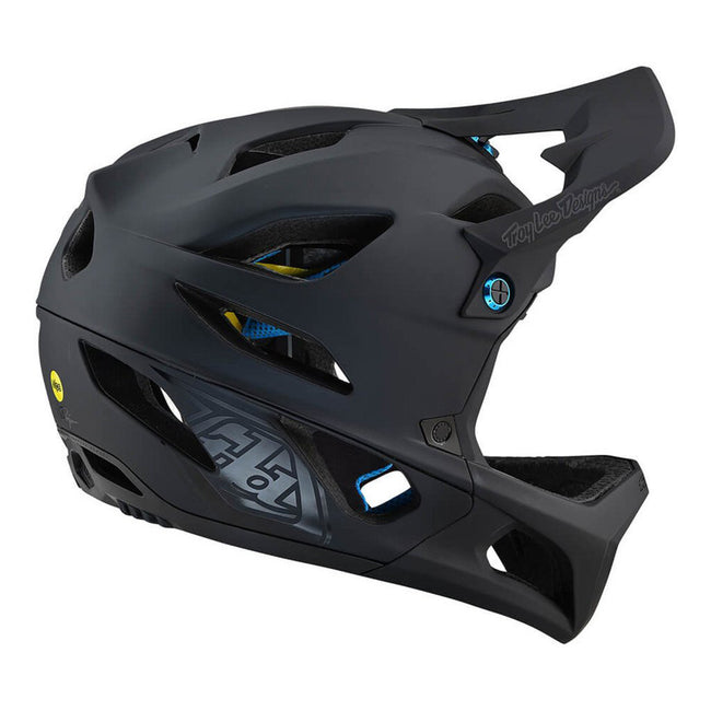 Troy Lee Designs 2019 Stage MIPS Stealth Helmet-Black - 2