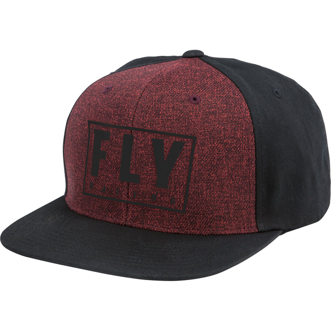 Fly Racing Gasket Hat-Black/Red - 1