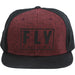 Fly Racing Gasket Hat-Black/Red - 2