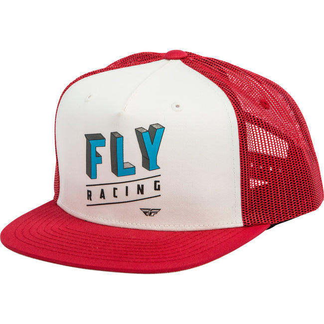 Fly Racing Dimensions Hat-Red - 1