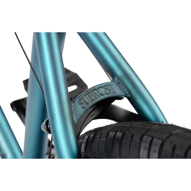 Subrosa Salvador 26&quot; BMX Freestyle Bike-Matte Translucent Teal - 10