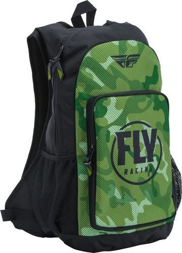 Fly Racing Jump Pack Backpack- Green/Black Camo - 5