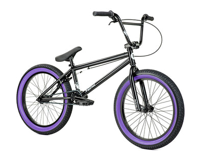 Kink Curb BMX Bike-Black/Purple
