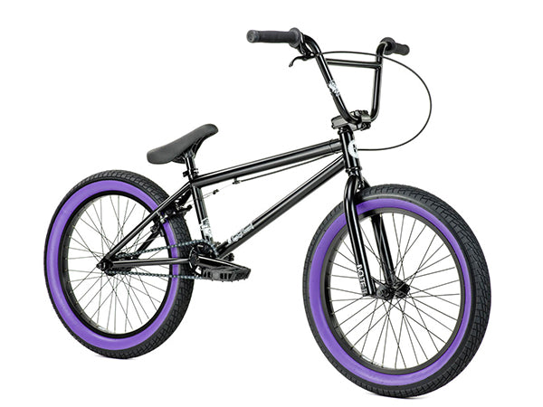Kink Curb BMX Bike-Black/Purple - 1