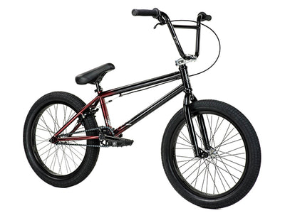 Kink Gap XL BMX Bike-Black/Red Fade