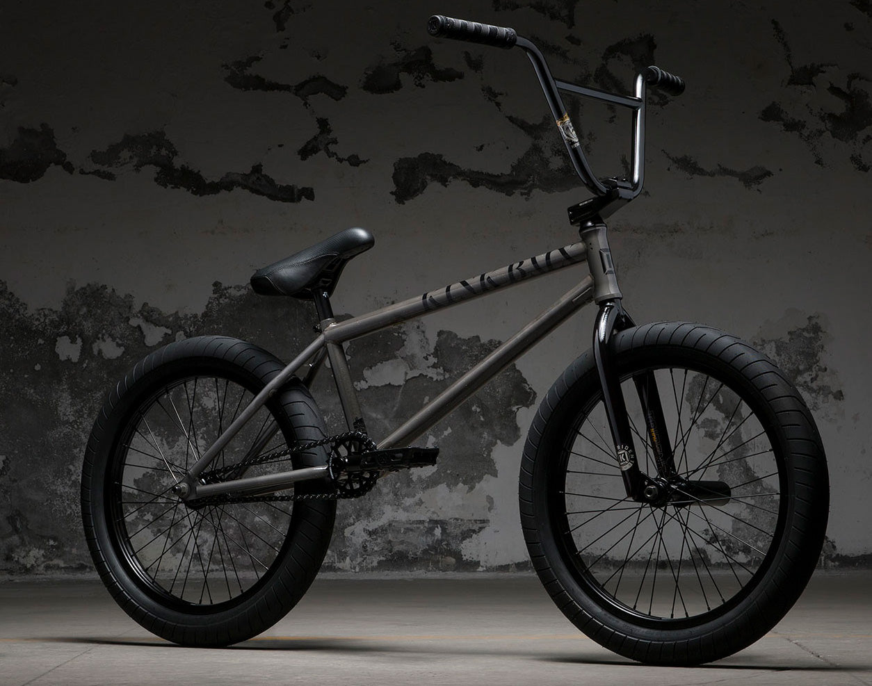 Kink Downside BMX Bike-Gloss Raw Gold Flake