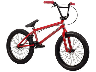 Kink Curb BMX Bike-Matte Red