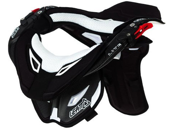 Leatt DBX Pro Lite Carbon Neck Brace-Carbon/White-Large/X