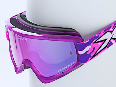 X-Brand Gox Limited Incognito Goggles-Transparent  Purple
