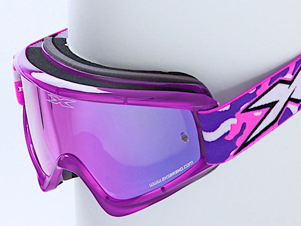 X-Brand Gox Limited Incognito Goggles-Transparent  Purple - 1