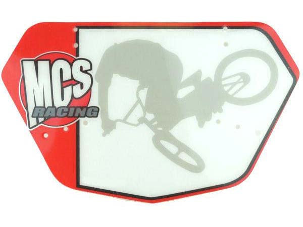 MCS Racing BMX Numberplate - 2