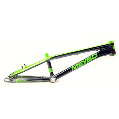 Meybo Holeshot 2020 Alloy BMX Race Frame-Silver/Green