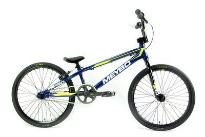Meybo Clipper Expert XL BMX Bike-Blue/White/Yellow
