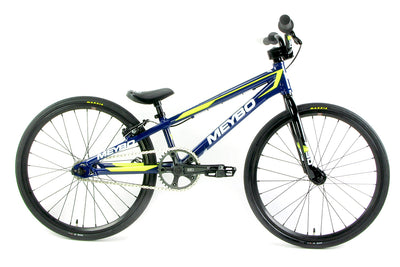 Meybo Clipper Mini BMX Bike-Blue/White/Yellow