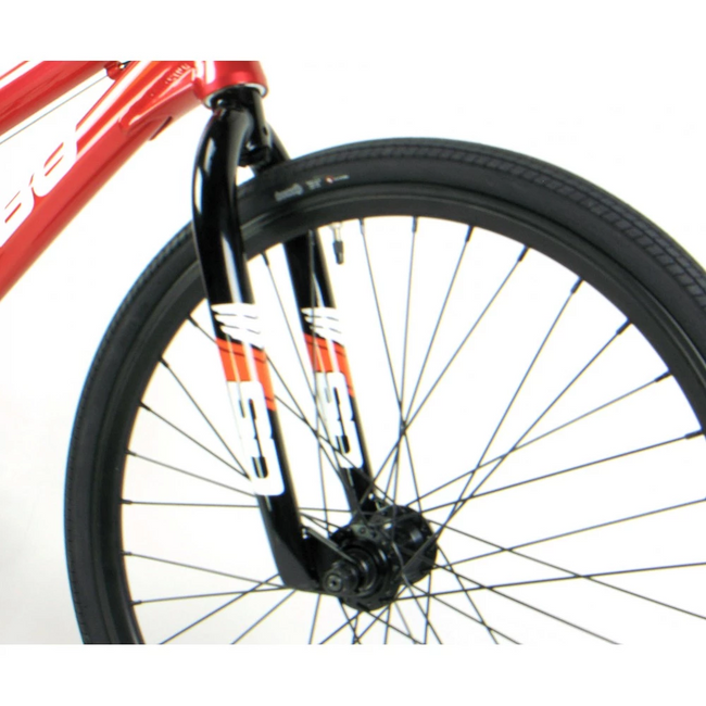 Meybo Clipper Pro 24&quot; BMX Race Bike-Red-White-Orange - 7