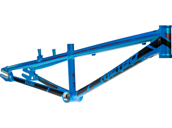 Meybo Holeshot Aluminum BMX Race Frame-Blue/Black/Red - 1