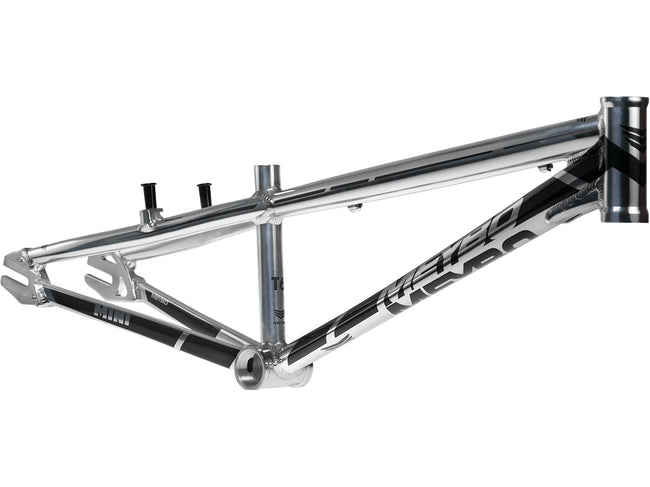 Meybo Holeshot Aluminum BMX Race Frame-Polished/Black - 1