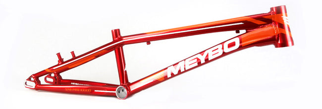 Meybo 2018 Holeshot Aluminum BMX Race Frame - Black/Red/Grey - 1