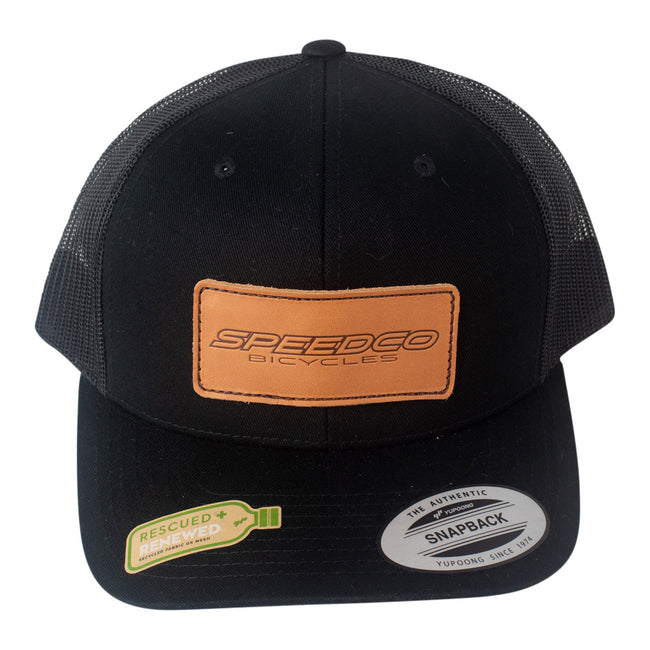 SpeedCo Retro Trucker Hat-Black - 1