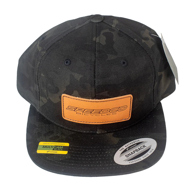 Speedco Snapback Hat-Black Camo - 1
