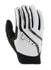 Nema Breather BMX Race Gloves-White/Black - 2