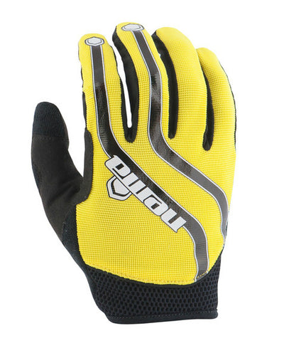 Nema Breather BMX Race Gloves-Yellow/Black