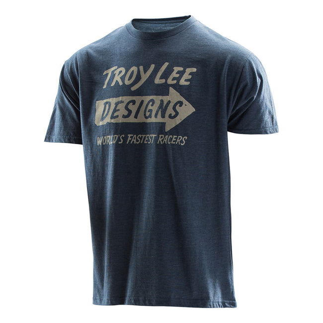Troy Lee Never Stop T-Shirt-Navy - 1