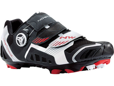 Northwave Nirvana Clipless Shoes-Black/Red/White