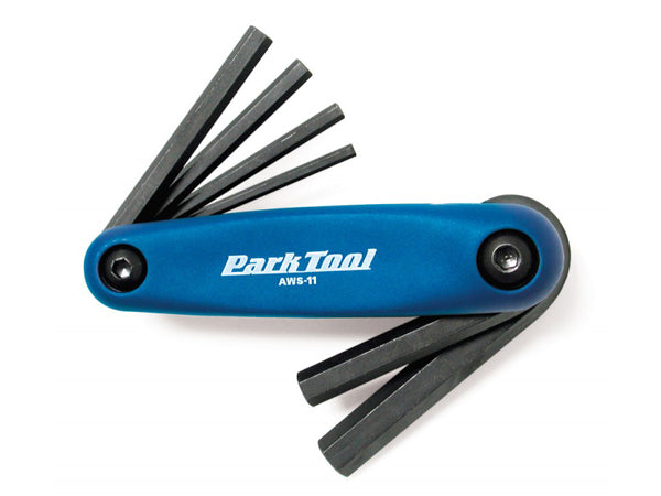 Park Tool AWS-11 Fold-Up Hex Wrench Set - 1