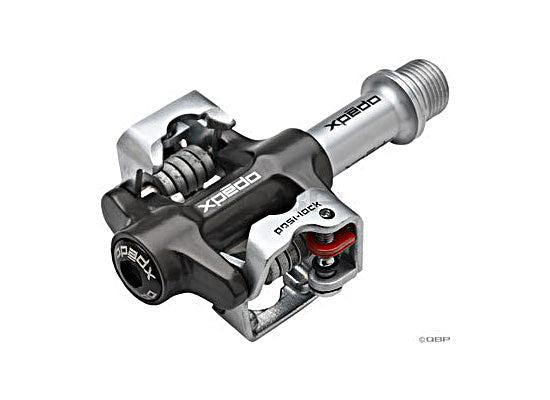 Xpedo M-Force MF-4B Clipless Pedals-Black/Silver - 1