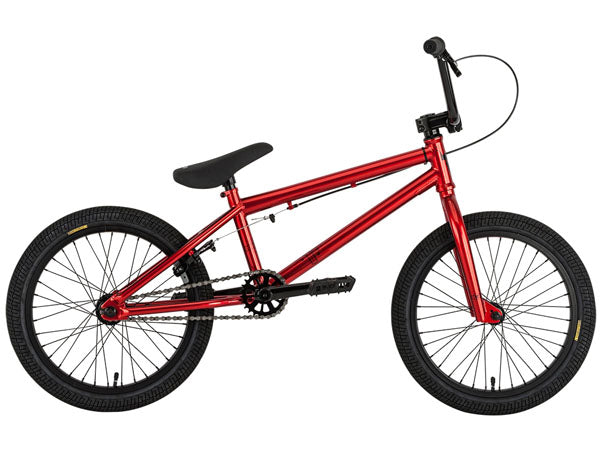 Premium Solo BMX Bike-18&quot;-Gloss Candy Red - 1