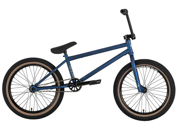 Premium Solo Plus BMX Bike-21&quot;TT-Matte Blue - 1