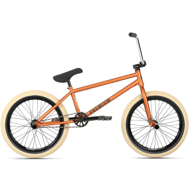 bmx bicycle manufacturers Premium Broadway 21" BMX Bike-Matte Copper – J&R Bicycles, Inc