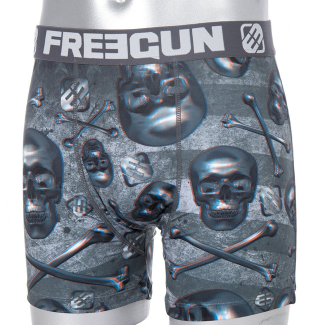 Freegun Boxer Shorts-3D Skull - 1