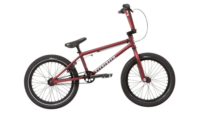 Fit Eighteen 18&quot; BMX Bike-Matte Dark Red - 1