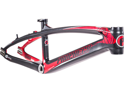 Prophecy Scud Evo Carbon BMX Race Frame-Matte Carbon/Red