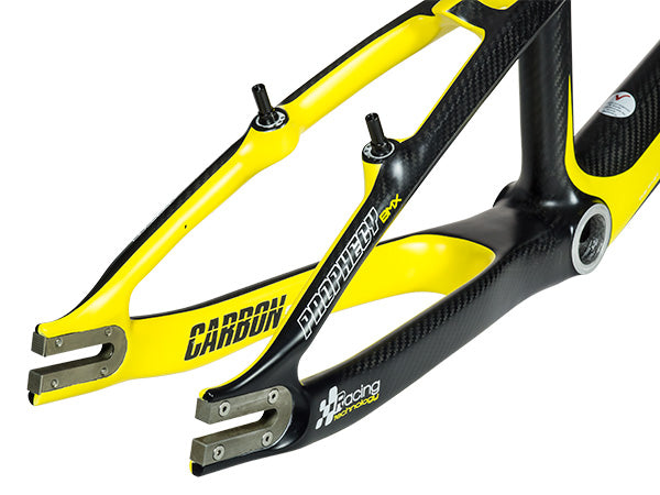 Prophecy Scud Evo Carbon BMX Race Frame-Matte Carbon/Yellow - 3