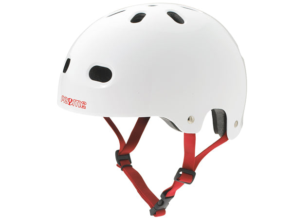 Pryme 8 V2 Helmet-White/Red - 1