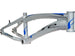 Pure 2013 BMX Race Frame-Silver - 1