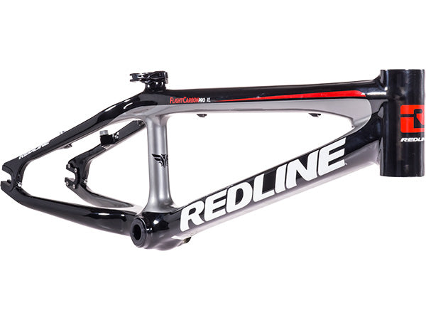 Redline 2014 Flight Team Carbon BMX Frame-Black/Gray - 1
