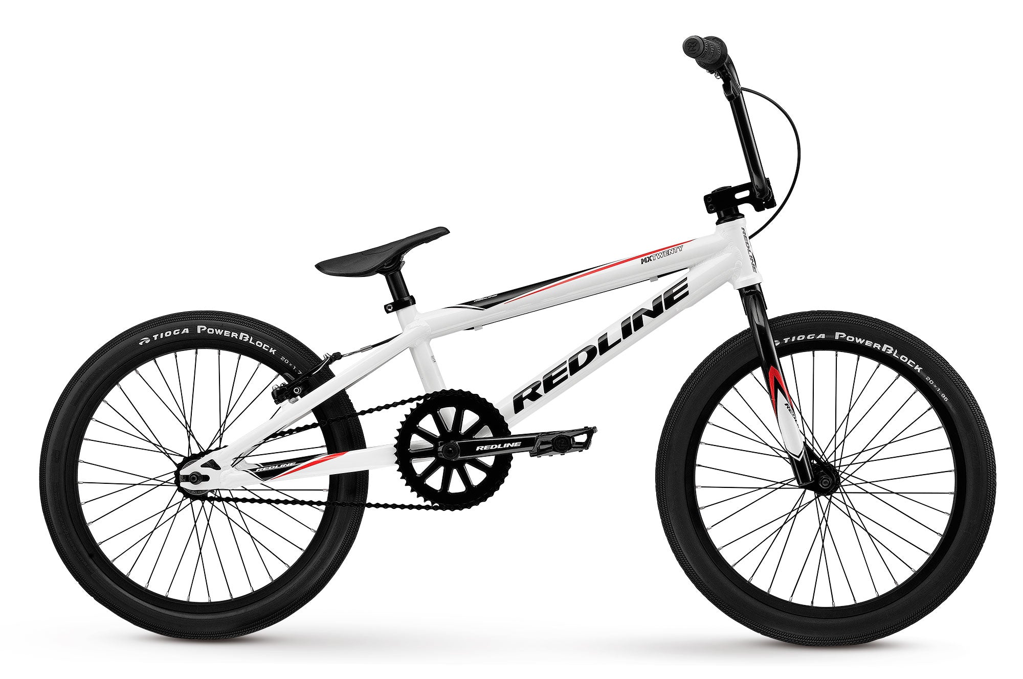 White redline cheap bmx