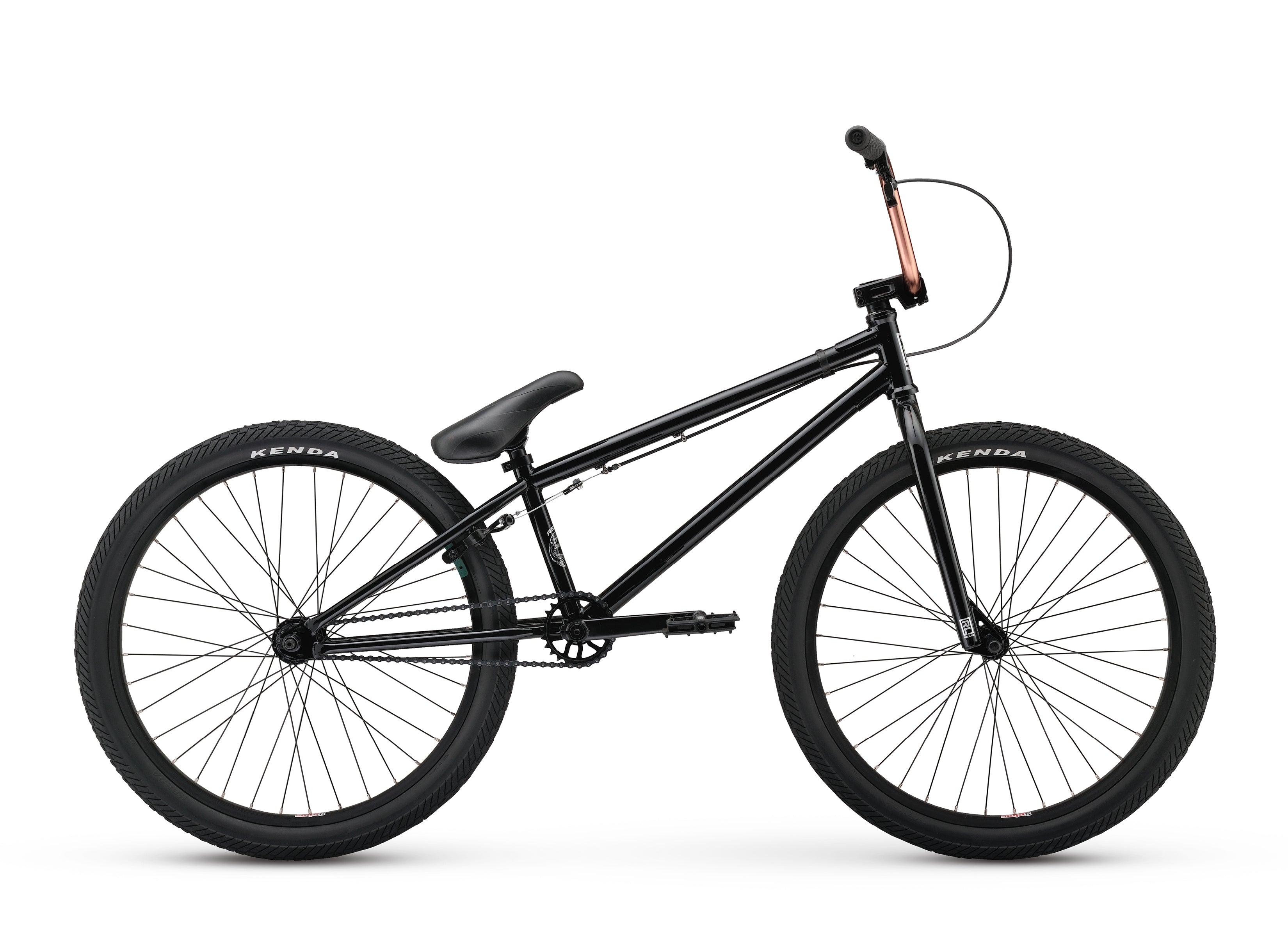 Redline 2017 DSP Asset 24 Bike Gloss Black at J R Bicycles J R Bicycles Inc
