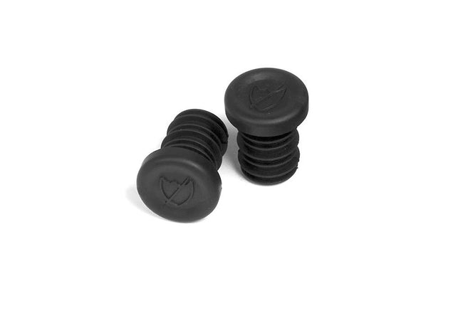 S&amp;M Push-in Bar Ends - Black - 1
