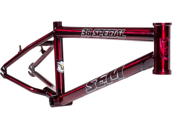 Trans red bmx online frame