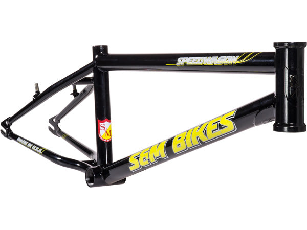 S&M Speedwagon BMX Race Frame-Gloss Black at J&R Bicycles – J&R