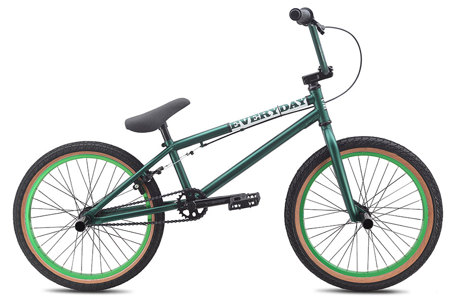 SE Bikes 2015 Everyday BMX Bike Matte Green at J R Bicycles J R Bicycles Inc